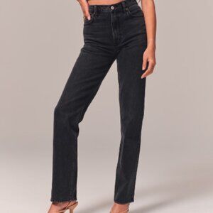 Abercrombie & Fitch Ultra High Rise 90s Straight Jean